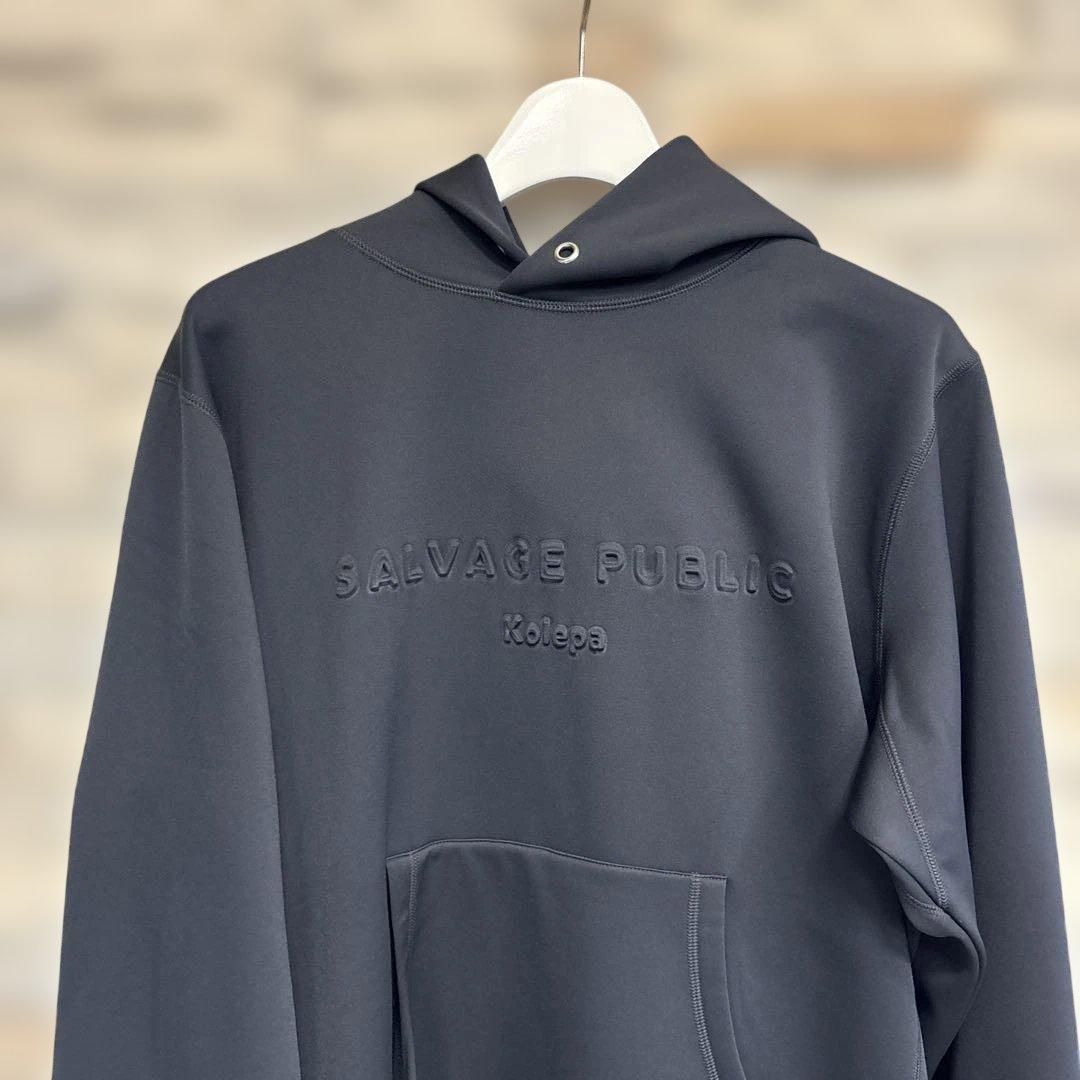 サルベージパブリックコレパ　裏起毛パーカー　サイズL