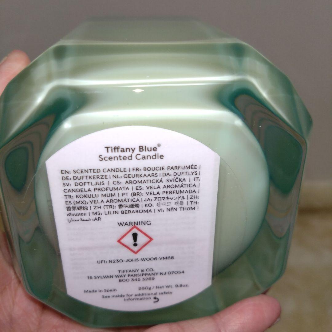 限定】紙袋 Tiffany & Co. ティファニーアロマキャンドル八角形