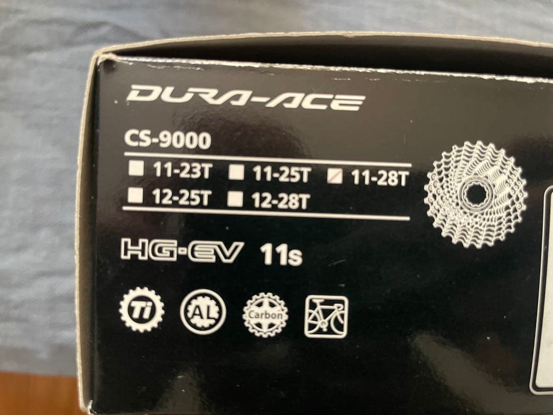 Shimano DURA-ACE CS-9000 スプロケット 11-28T