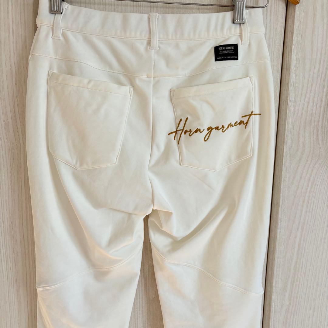 未使用　ホーンガーメント　ストレッチパンツ　ゴルフパンツ　L