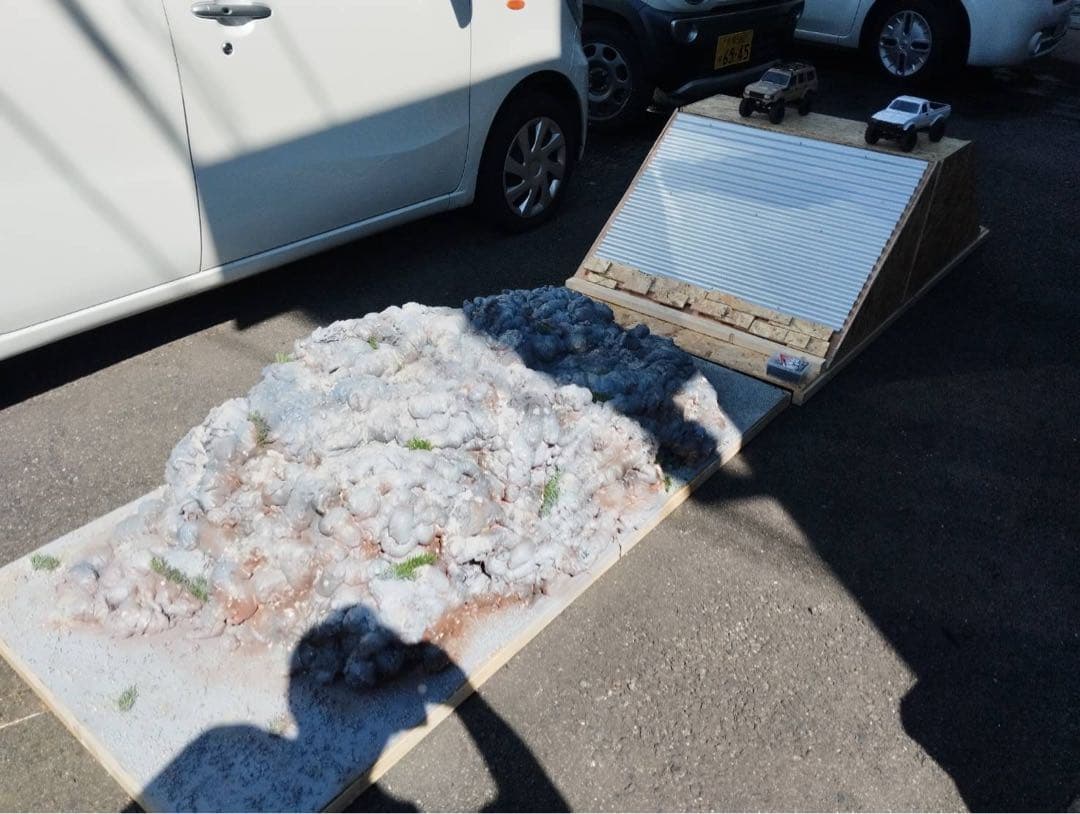 ラジコン用オフロードコース　WPL