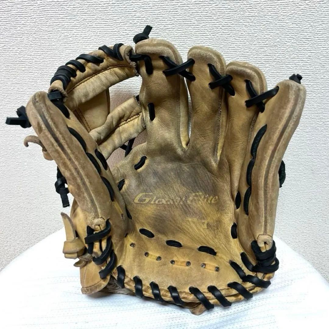 ミズノ グローバルエリート 軟式 野球 グローブ HSelection キャメル