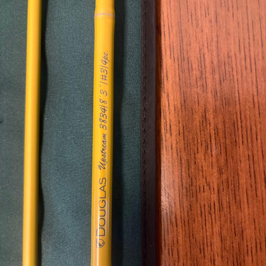 DOUGLAS 8f3in4ピース、ロスリール、DT3LDLフライラインセット。