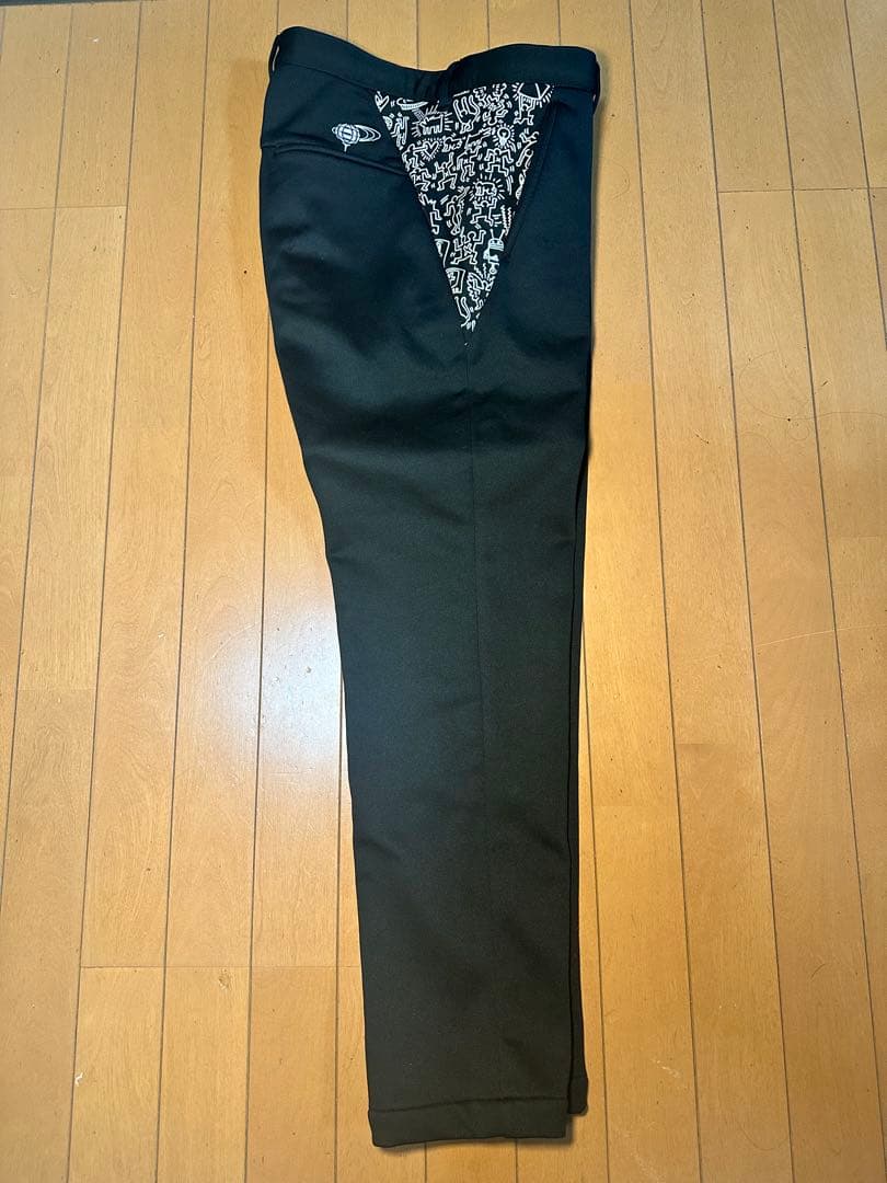 BEAMS GOLF 上下セット ハイネックセーター パンツ裏起毛 ブラック