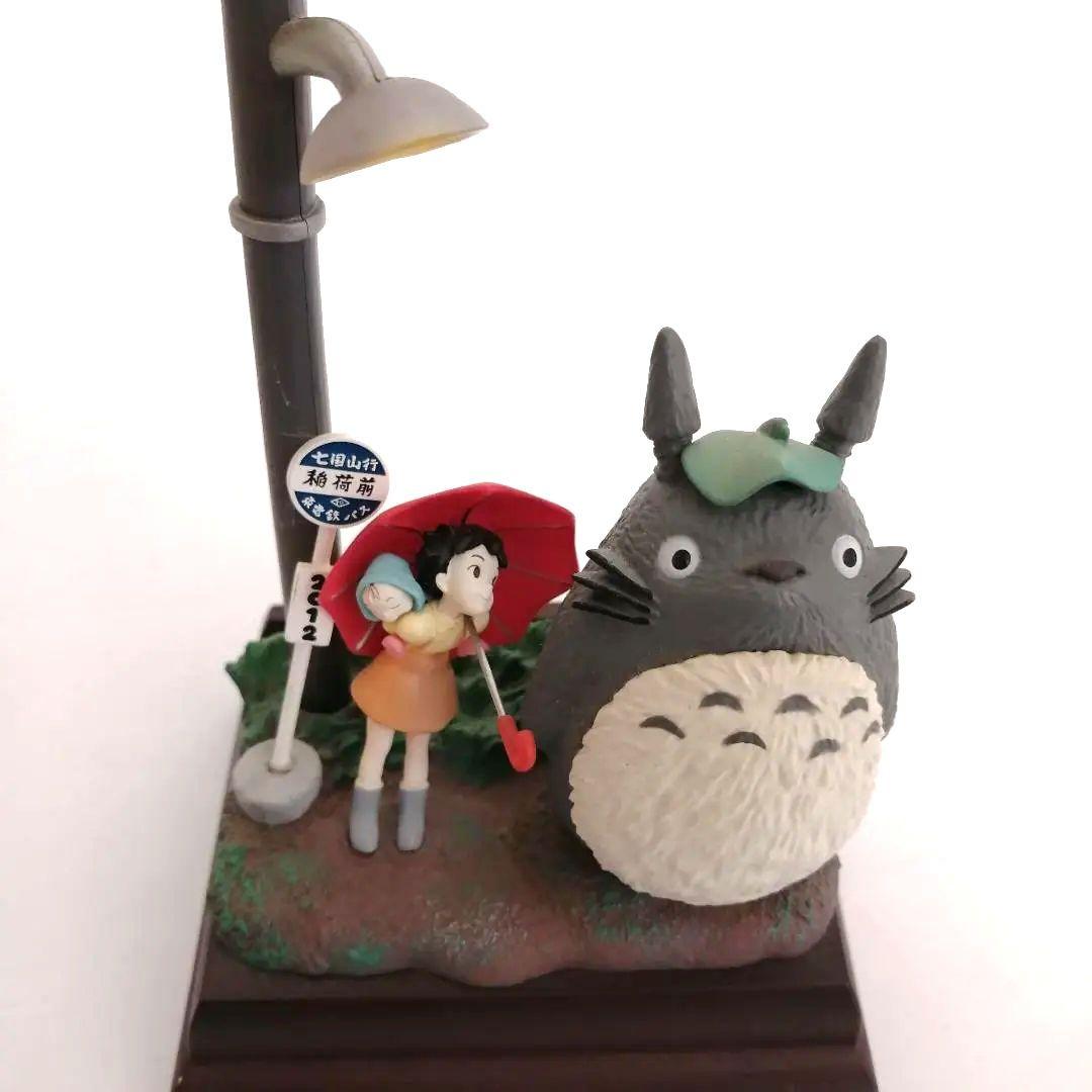 となりのトトロ 2012年雨の日バス待ちカレンダー 置物 希少 スタジオジブリ