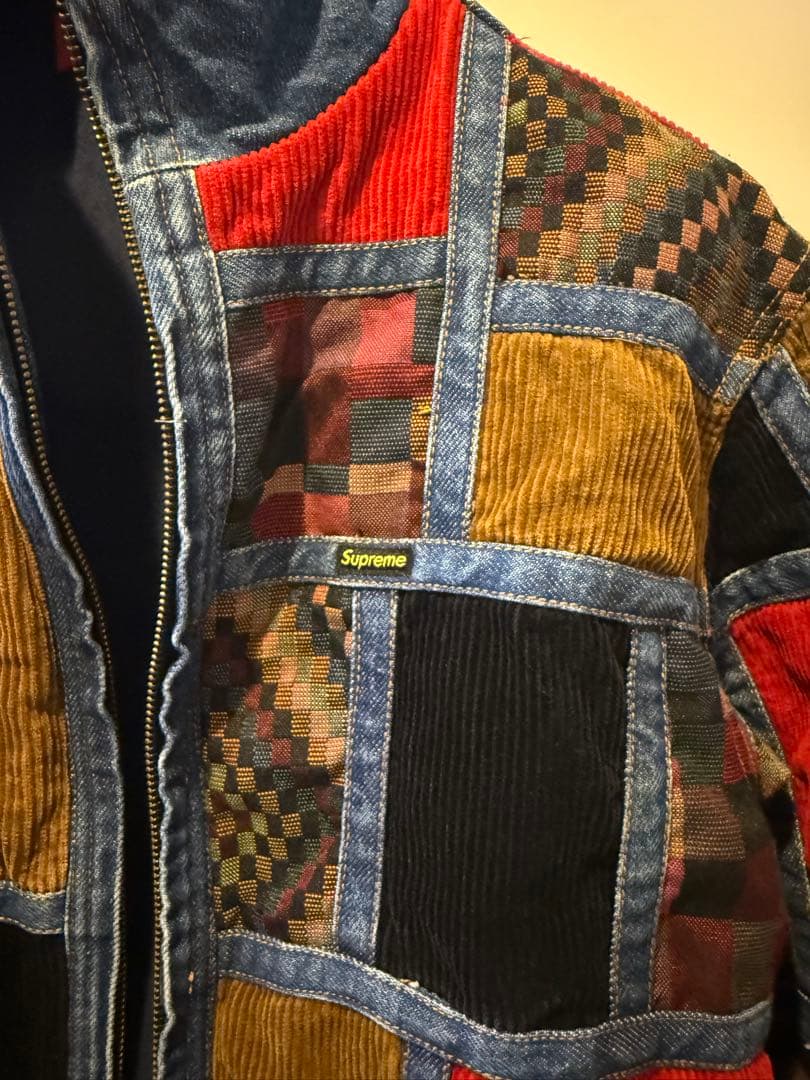 専用Supreme パッチワークジャケット S 18AW