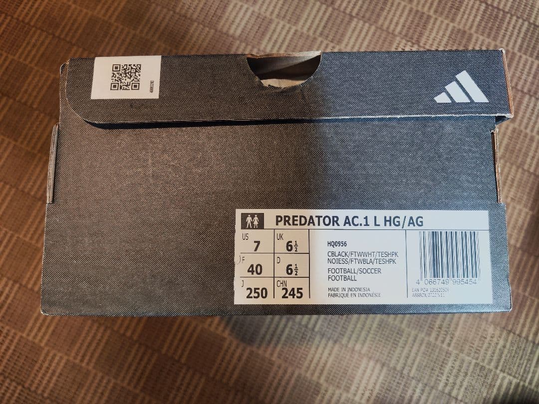 アディダス　プレデターアキュラシー　HG トップモデル　新品　25.0cm