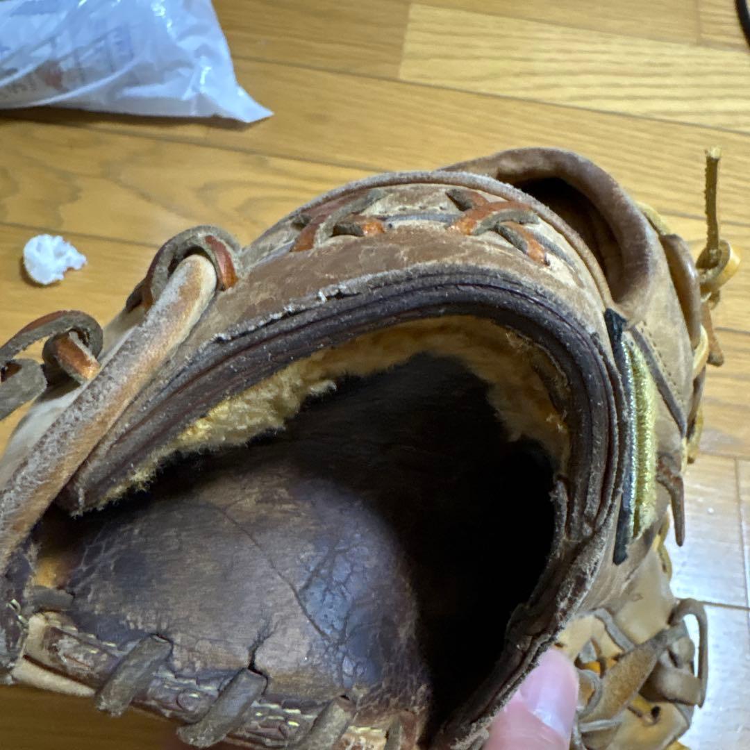 ミズノ 硬式グローブ ブラウン