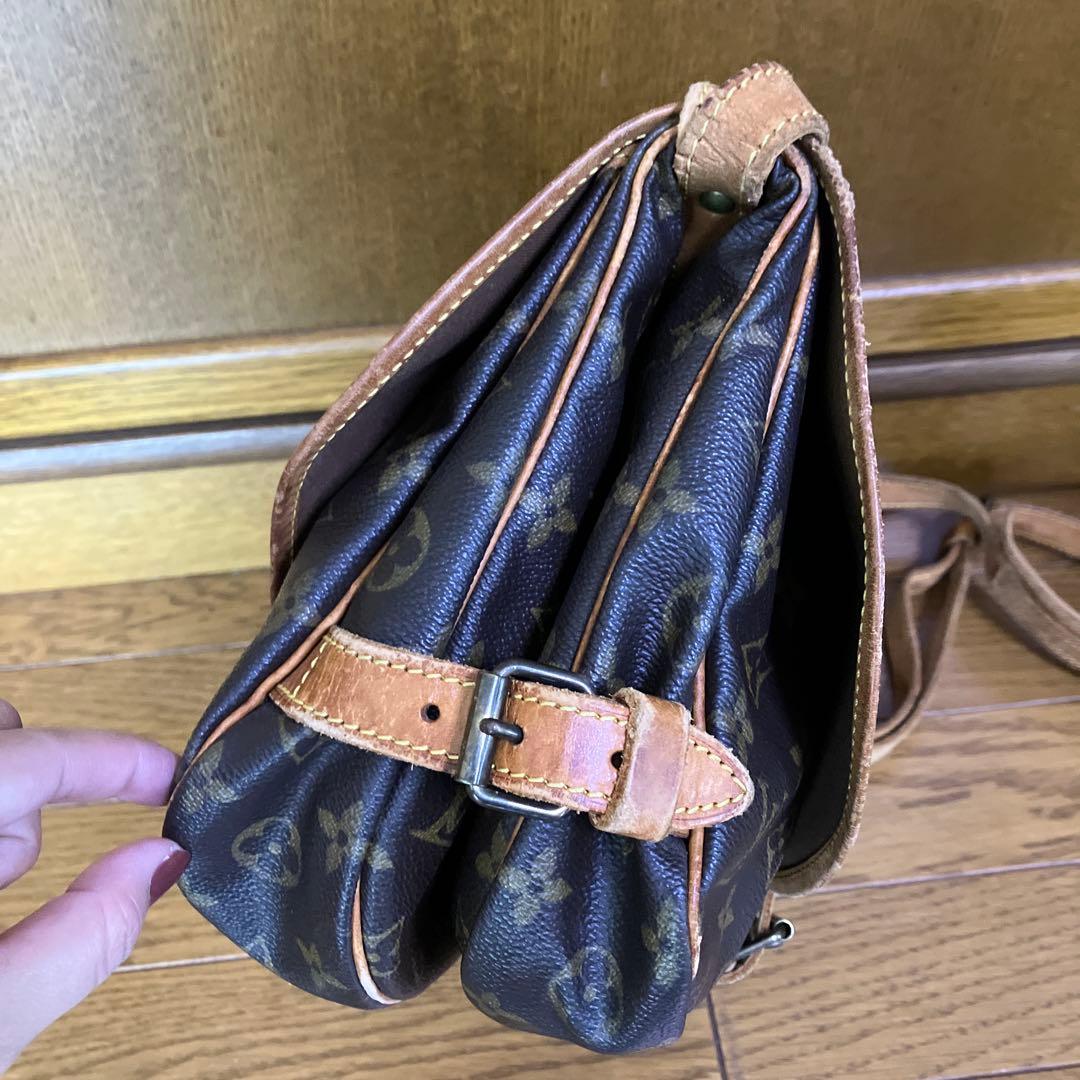 出品6日まで　Louis Vuitton ショルダーバッグ ダークブラウン