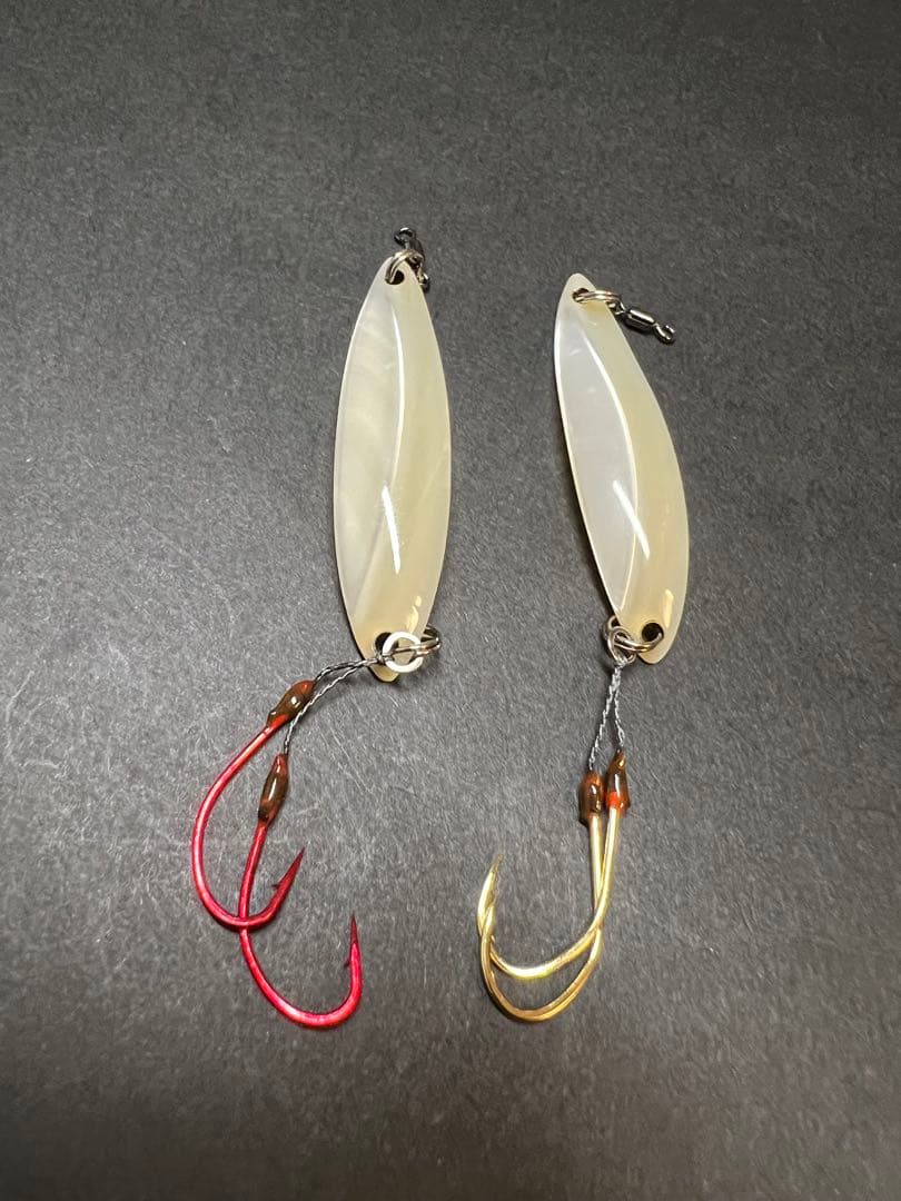 とし　夜光貝　高瀬貝　白蝶貝　池蝶貝　ツノ　9点替え針セット