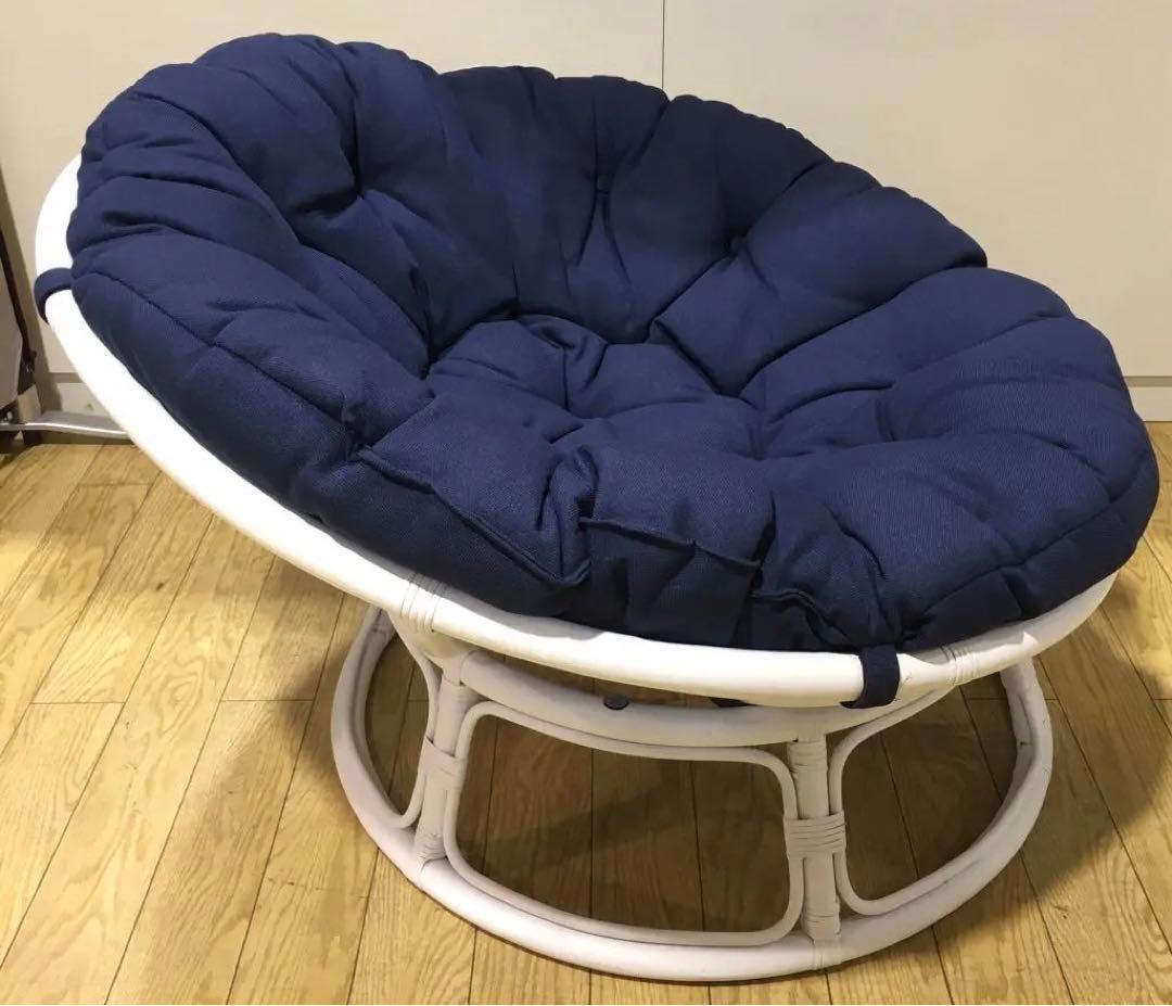 ニトリ　パパサンチェア+スツールセット