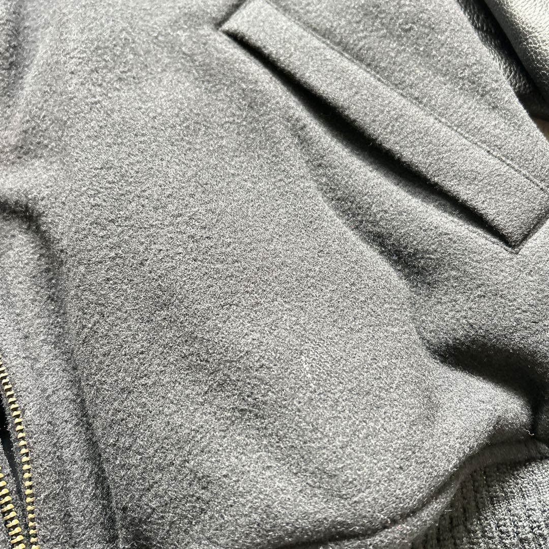 ジュンメン　90s　JUN MEN　レザースタジャン　VANパロ　L相当　牛皮