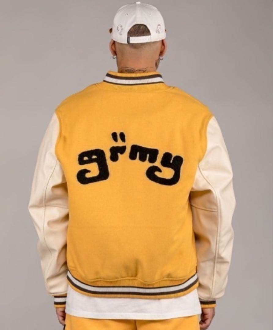 【極美品】グライミー　スタジャン　イエロー　EUのL ¥24,200