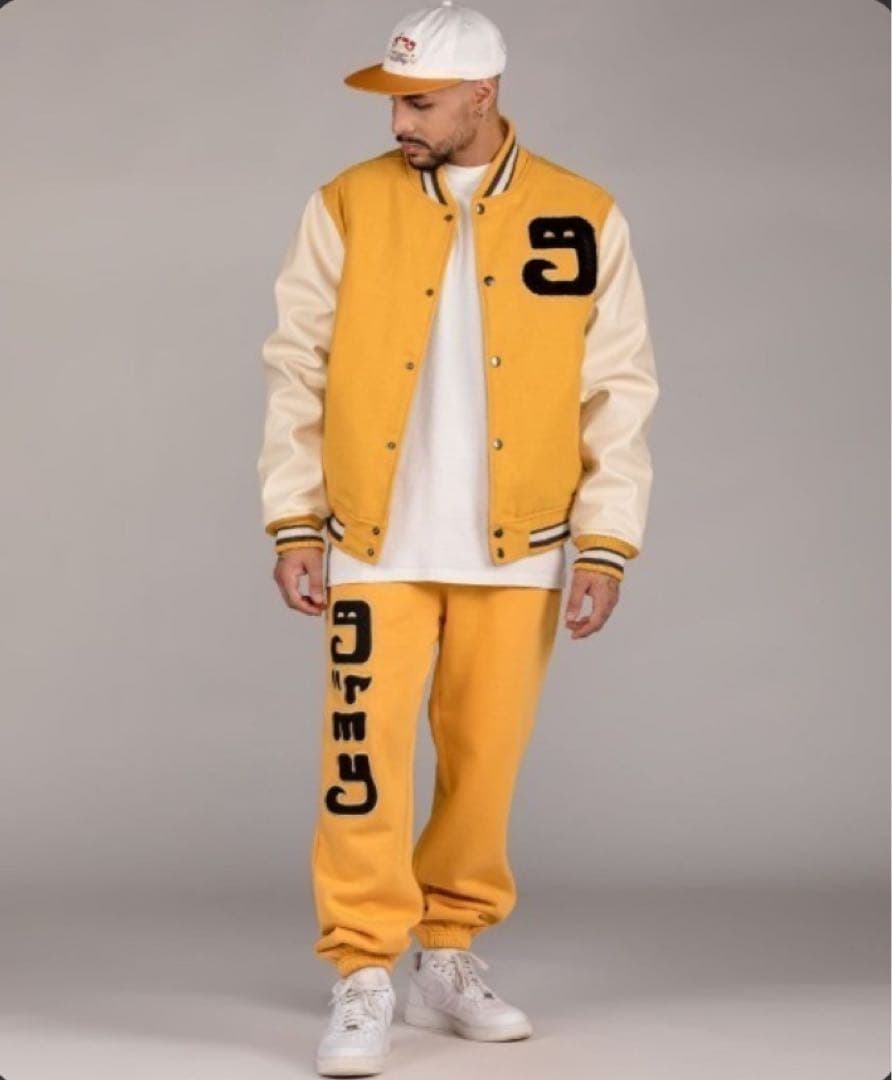 【極美品】グライミー　スタジャン　イエロー　EUのL ¥24,200