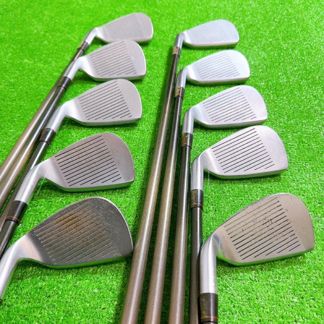 超希少 HONMA Twin Marks 金モグラ 3星 アイアン１０本セット