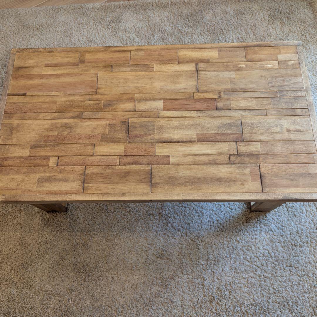 komachi.【現物につき】ローテーブル　木製テーブル　✨　ハンドメイド