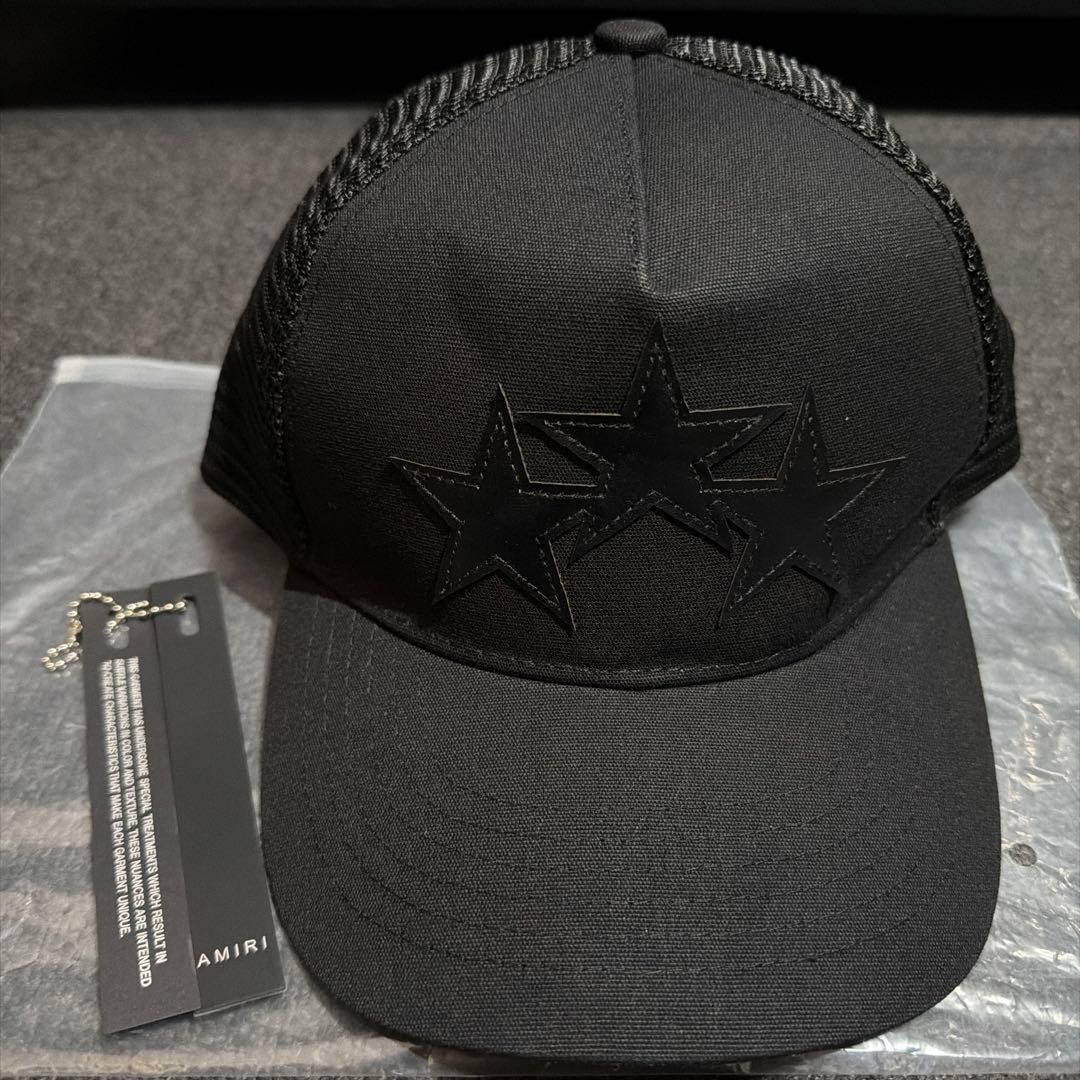 AMIRI 3 STAR TRUCKER キャップ Black - メルカリ