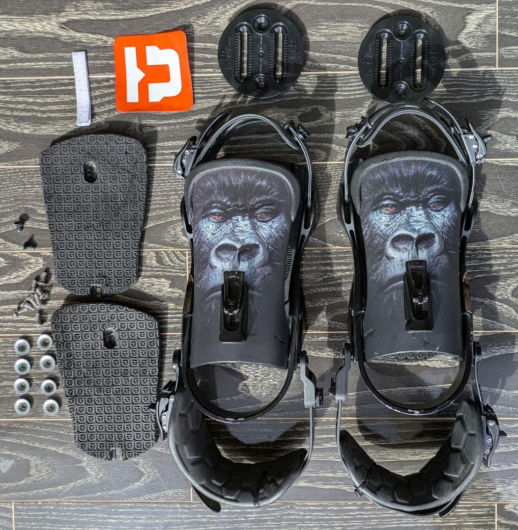 UNION Super Force ゴリラ　M スノーボード　バインディング