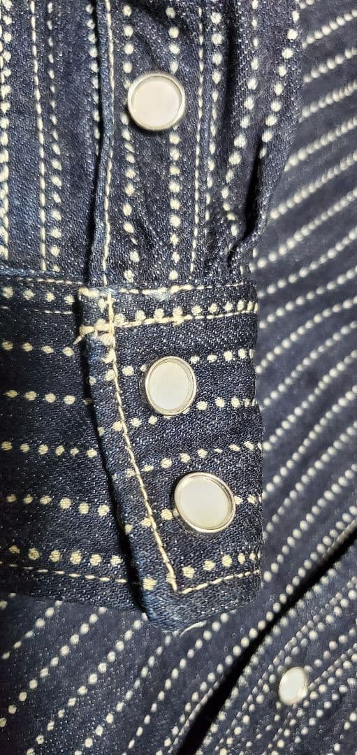 【美品 希少】THE FLAT HEAD ウエスタン デニムジャケット