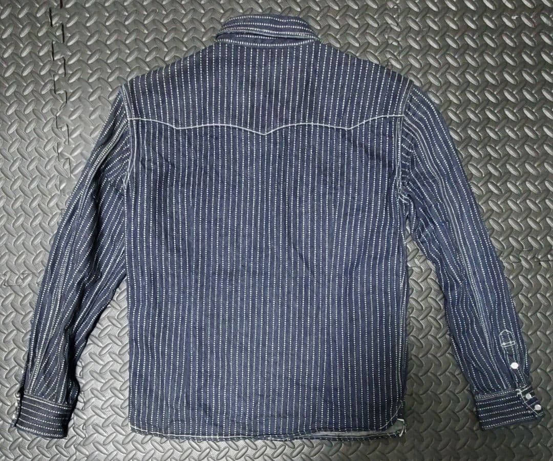 【美品 希少】THE FLAT HEAD ウエスタン デニムジャケット