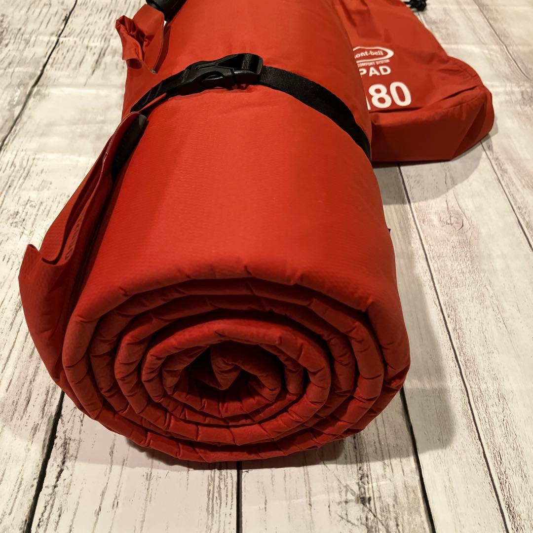 mont-bell PAD 180 アウトドアパッド⭐️モンベルほぼ新品⭐️