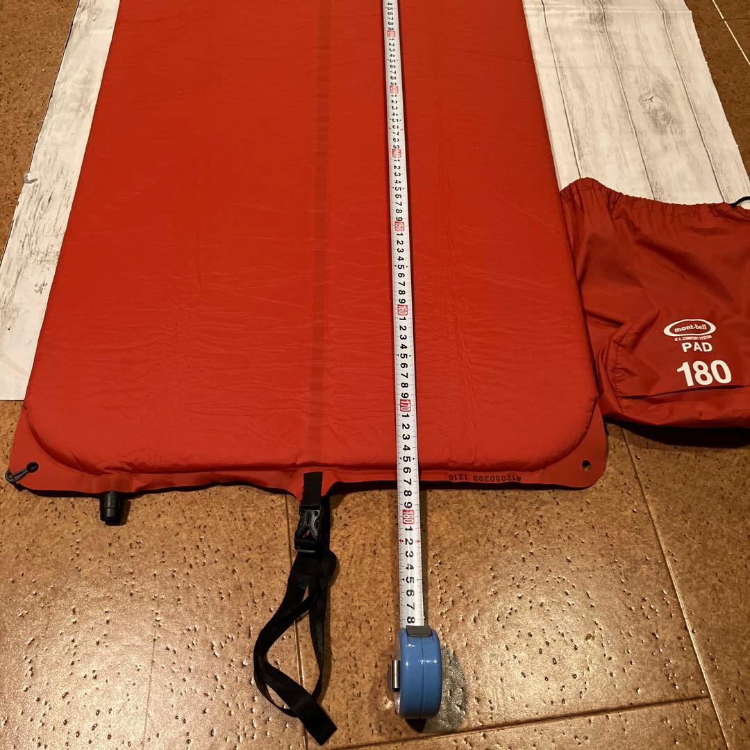 mont-bell PAD 180 アウトドアパッド⭐️モンベルほぼ新品⭐️