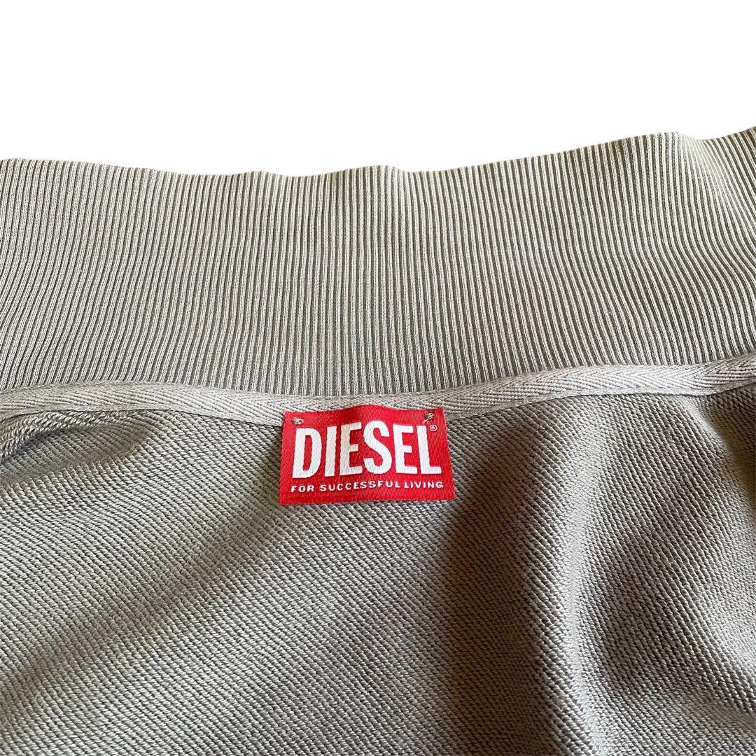 DIESEL S-GINNI-ZIP-OD ジップアップスウェット