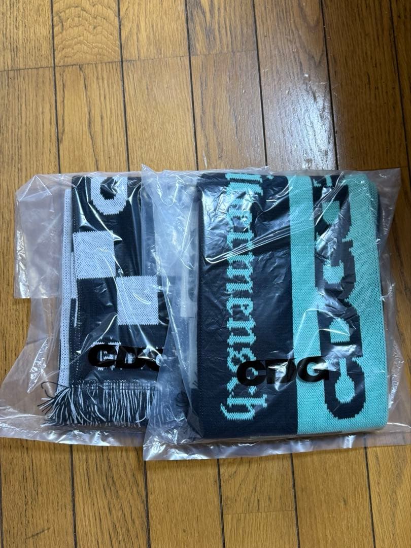 CDG G-DRAGON CHECKERED STOLE セット