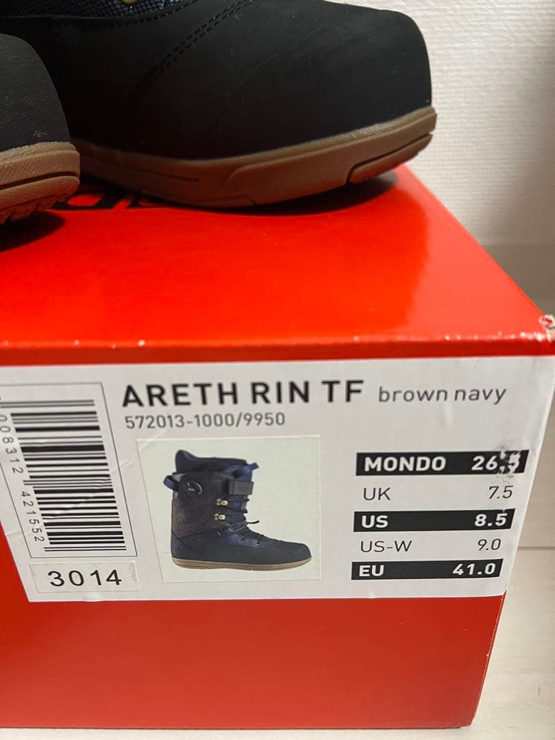 未使用　 deeluxe areth rin 26.5cm ディーラックス　リン