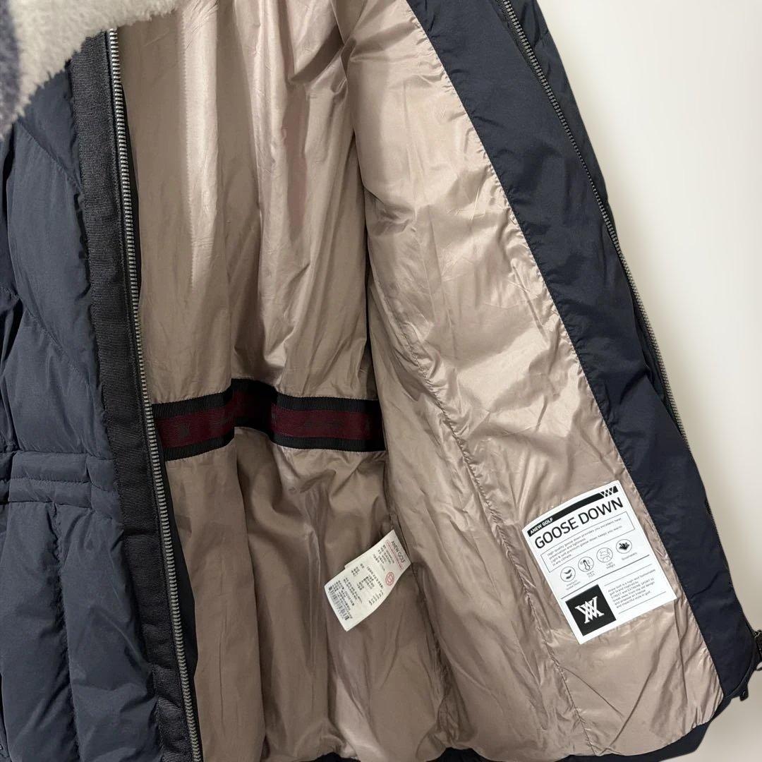 【極美品】ANEW ダウンジャケット レディース　ブラックM