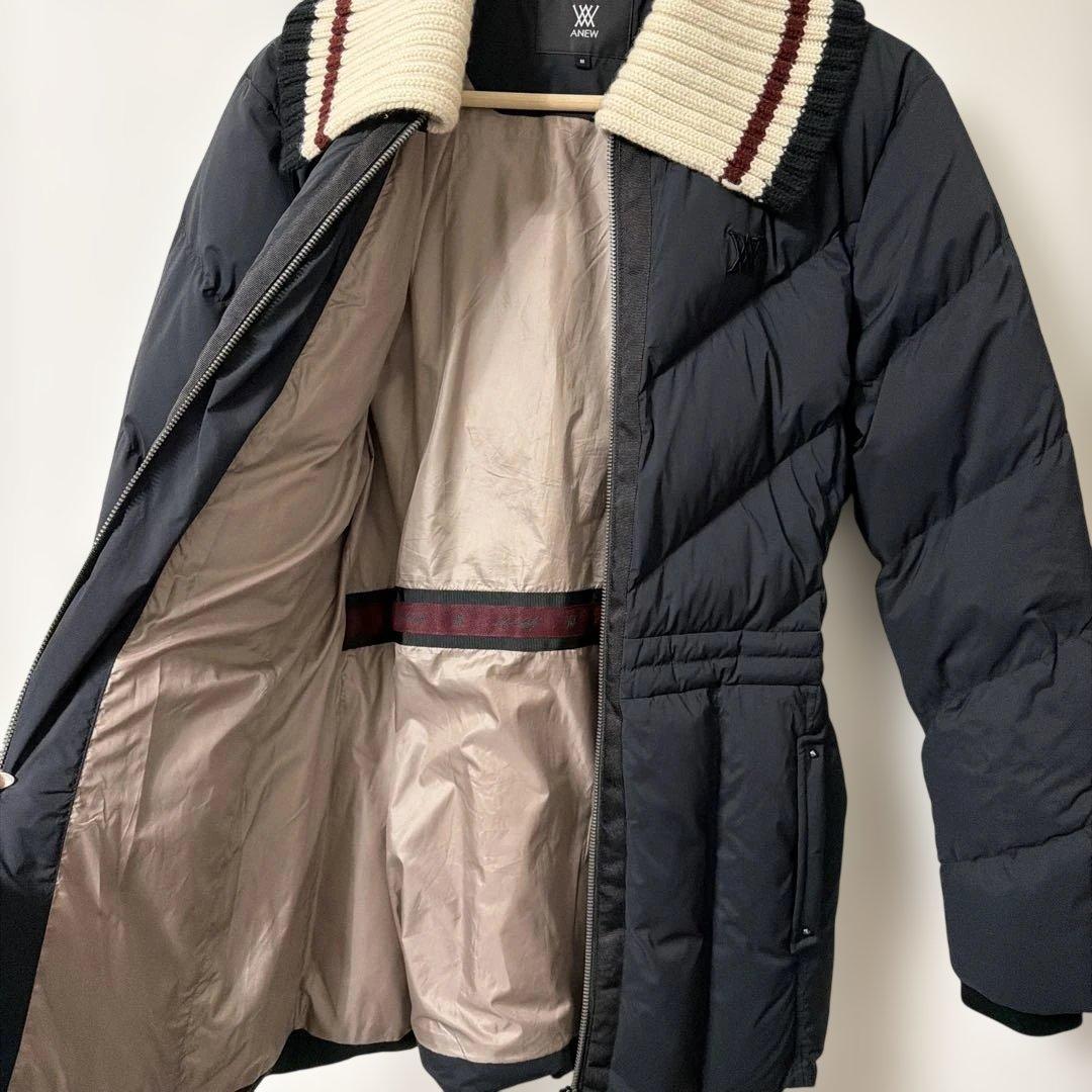 【極美品】ANEW ダウンジャケット レディース　ブラックM