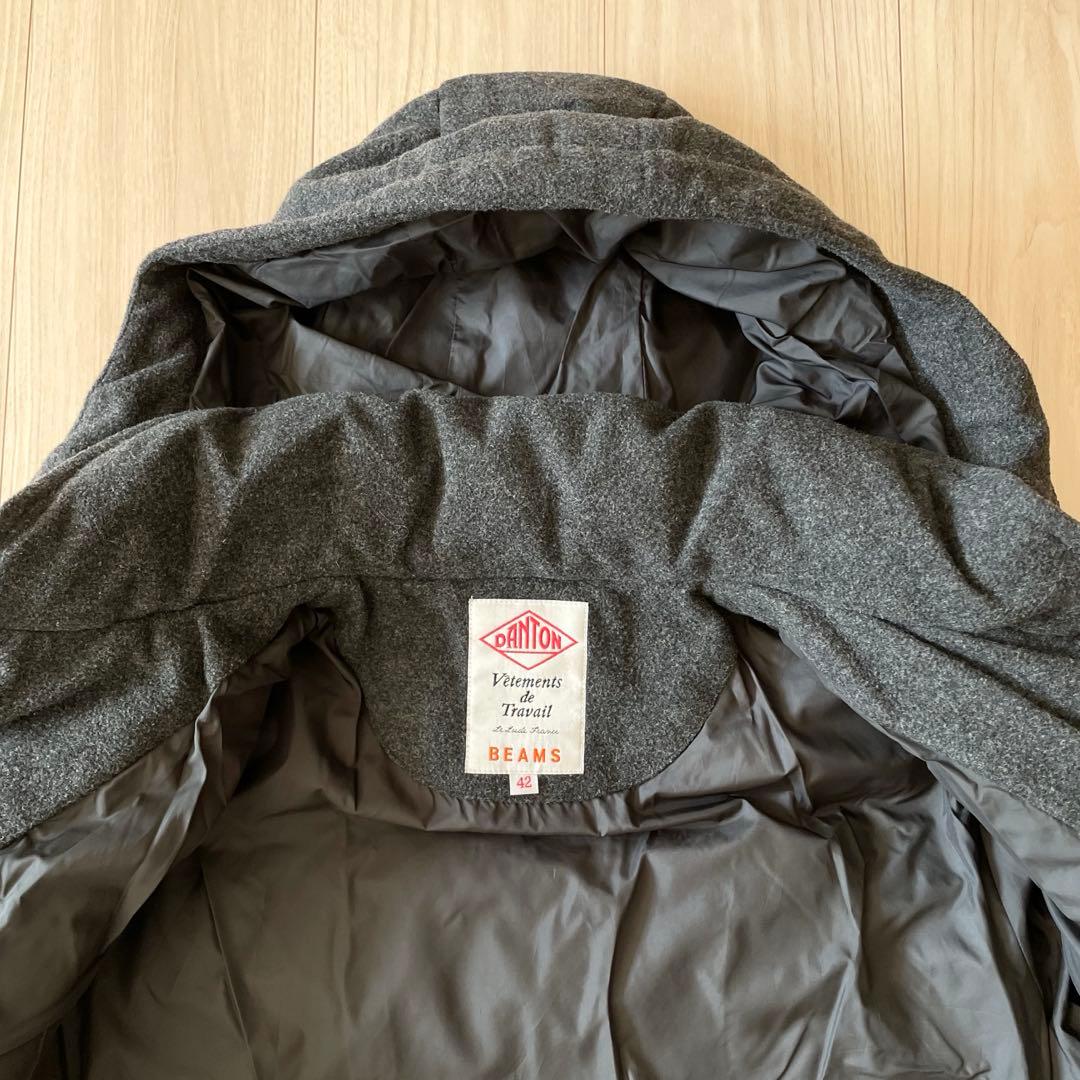 DANTON ダントン　BEAMS（ビームス）別注ウールモッサダウンジャケット