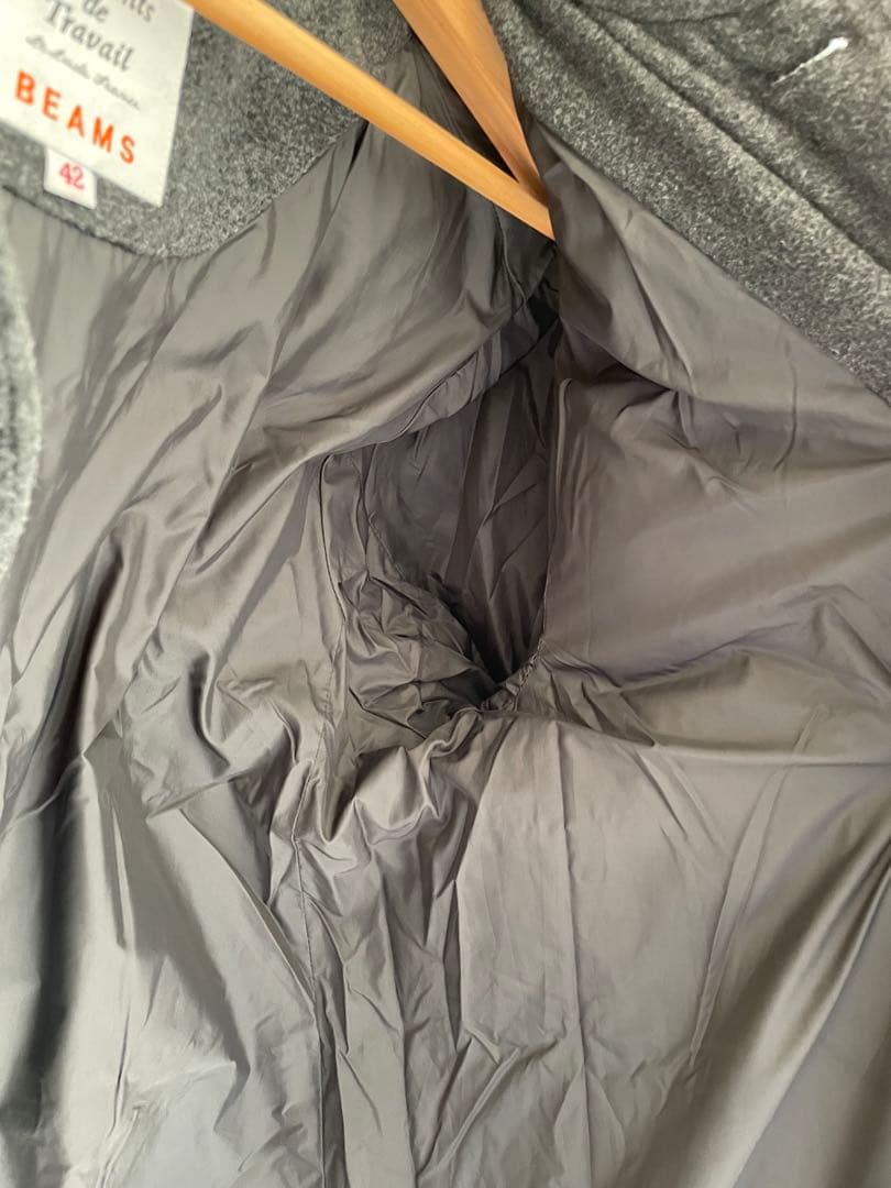 DANTON ダントン　BEAMS（ビームス）別注ウールモッサダウンジャケット