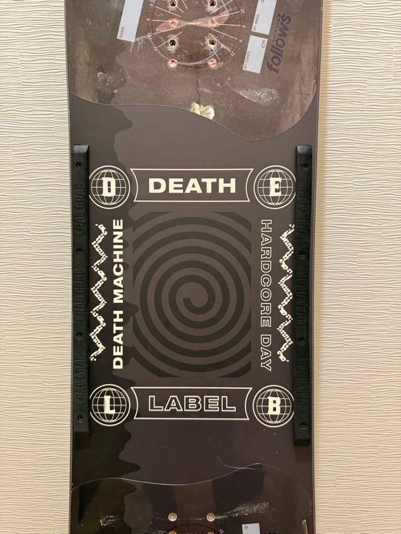スノーボード DEATH LABEL DEATH MACHINE 22-23 153cm