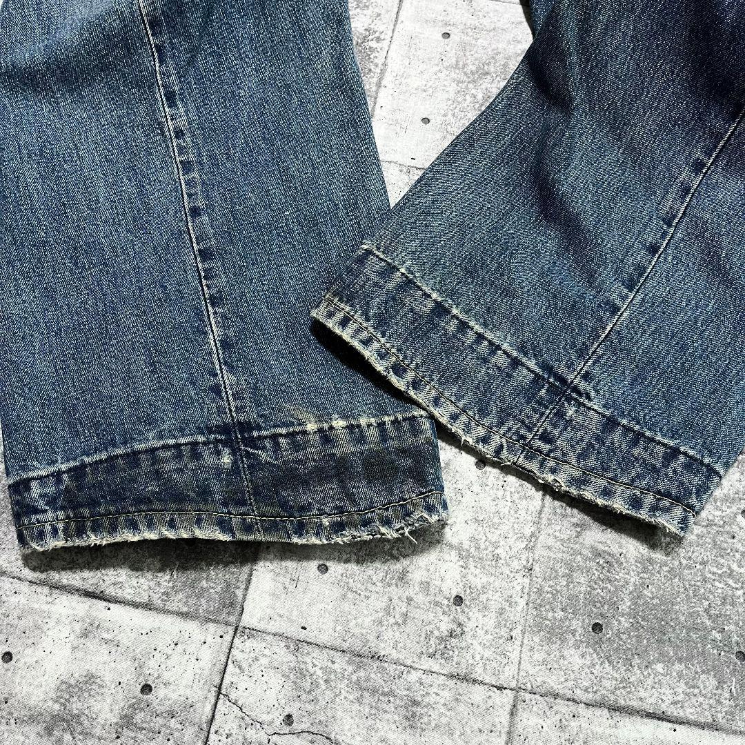 Levi's EURO 立体裁断 デニム エンジニアード シンチバック 34