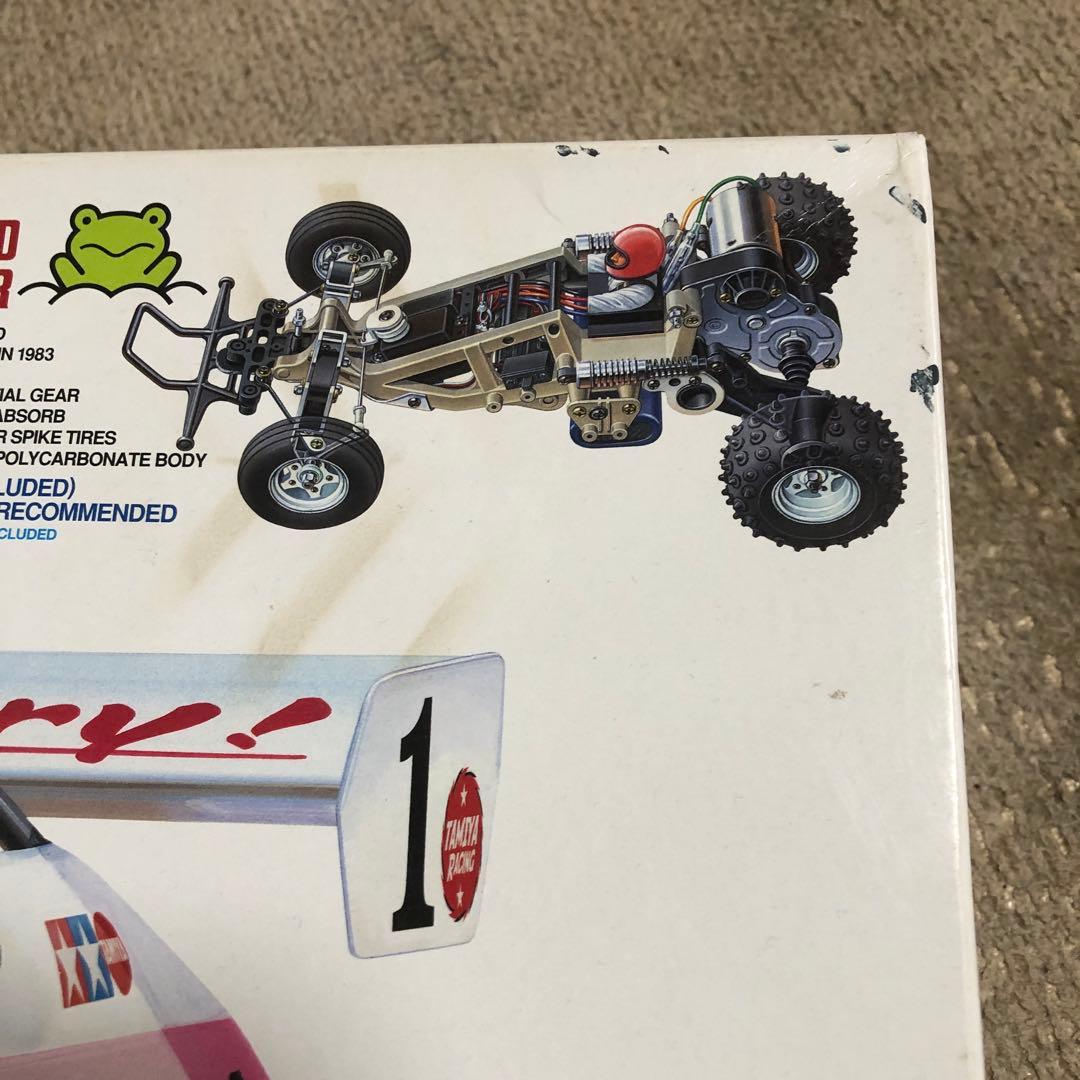タミヤ ラジコン RC 1/10 マイティフロッグ 未組立て、少し訳アリ品