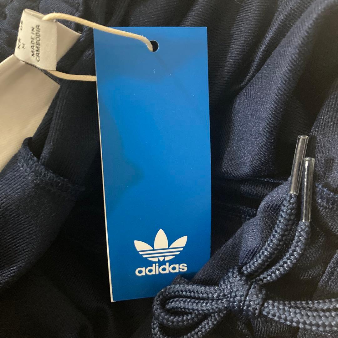 新品未使用y2k常田大希adidasジャージトラックパンツネイビー×ブルー　L