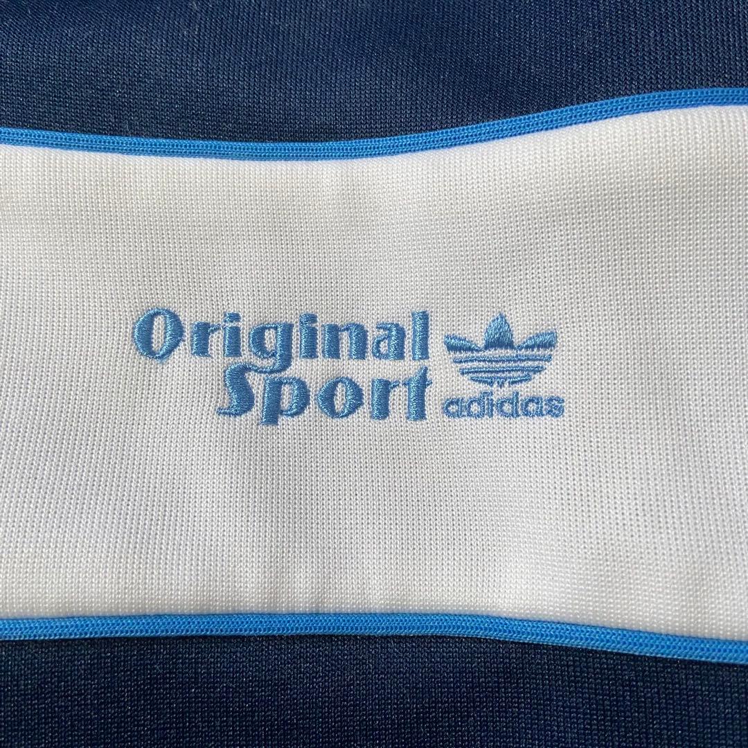 00s 古着 adidas 希少XL トラックジャケット トレフォイル刺繍