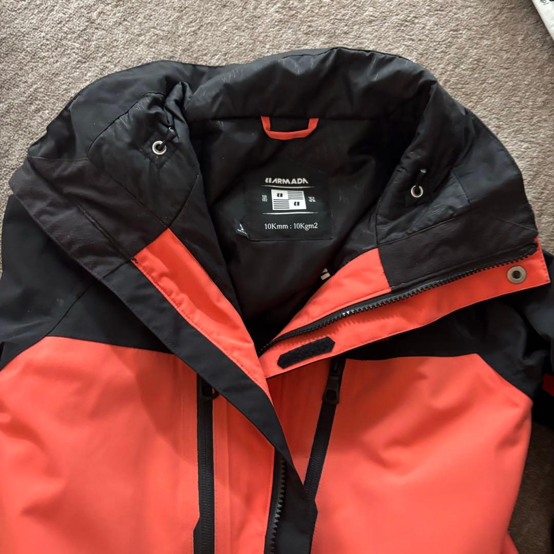 ARMADA スキーウェア　上下セット sサイズ　コーラル