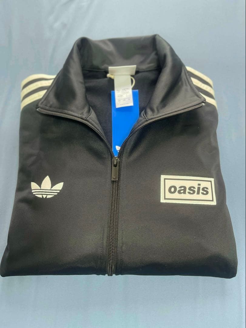 【新品】adidas x Oasis ジャージ 黒 L