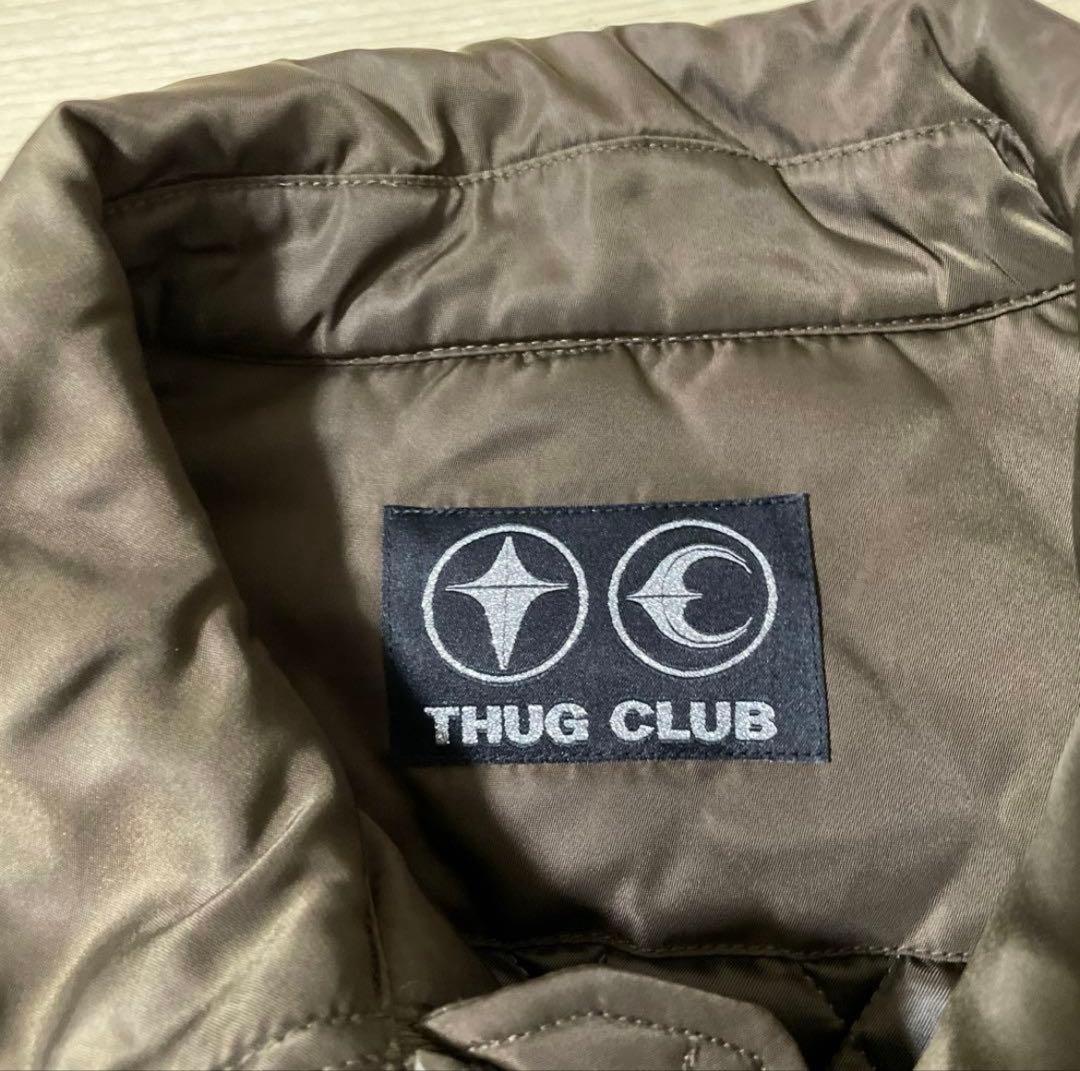 THUG CLUB ブラウン MA-1 フライトジャケット