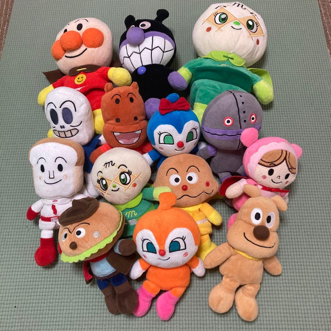 アンパンマン ぬいぐるみセット 全14体 - メルカリ