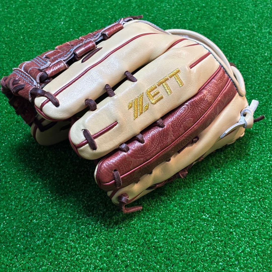 ZETT ゼット プロステイタス 硬式グラブ プロ仕様 支給品 実使用