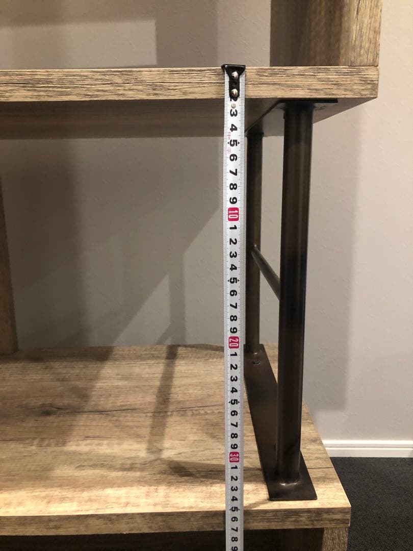 永*夫様 kurasino ラック 飾り棚 シェルフ　古材風　ヴィンテージ　リビ