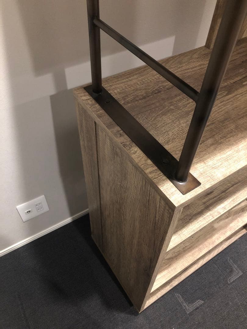 永*夫様 kurasino ラック 飾り棚 シェルフ　古材風　ヴィンテージ　リビ