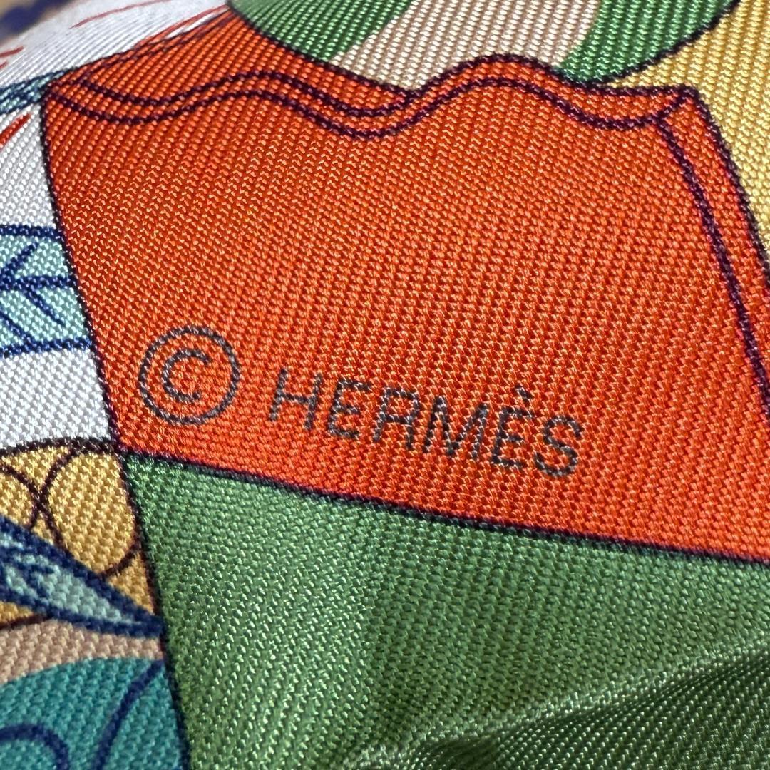 ✨極美品✨ HERMES エルメス カレ90 ダブルフェイス スプラッシュパーク