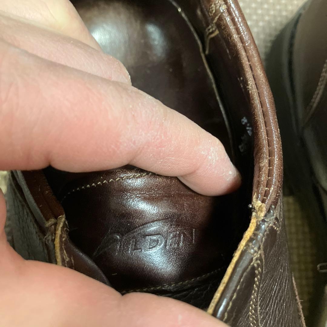 オールデン 旧ロゴ ブラウン オールデン 旧ロゴ ブラウン