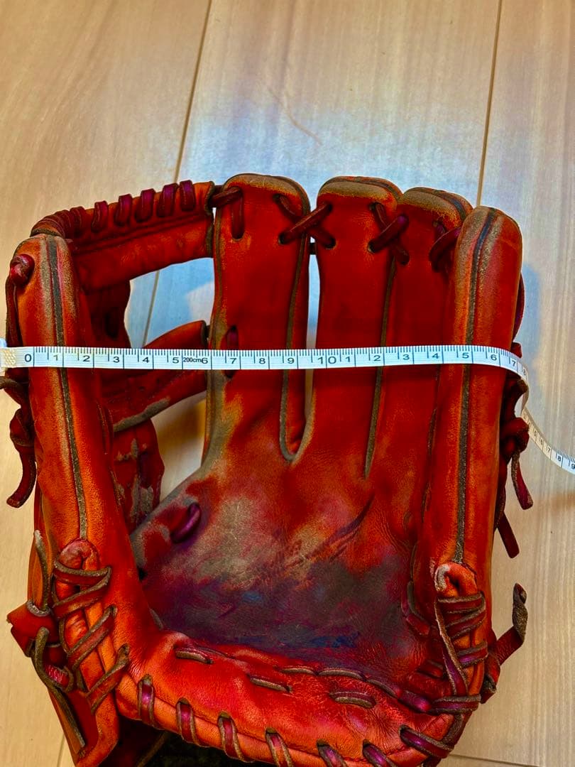 SSK 硬式グローブ 赤色　オーダー　オールラウンダー用