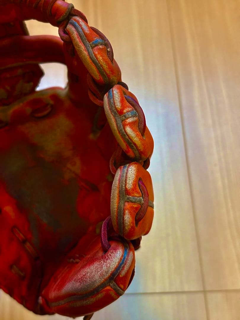 SSK 硬式グローブ 赤色　オーダー　オールラウンダー用