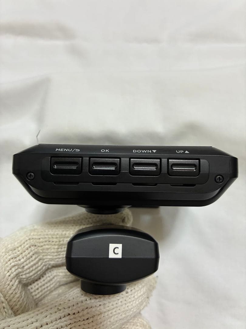 ★美品★ コムテック ZDR 035 ドライブレコーダー 前後2カメラ